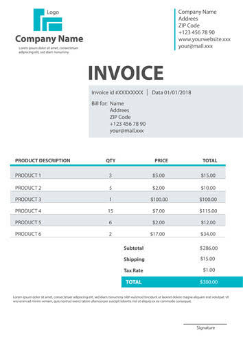 invoice id meaning